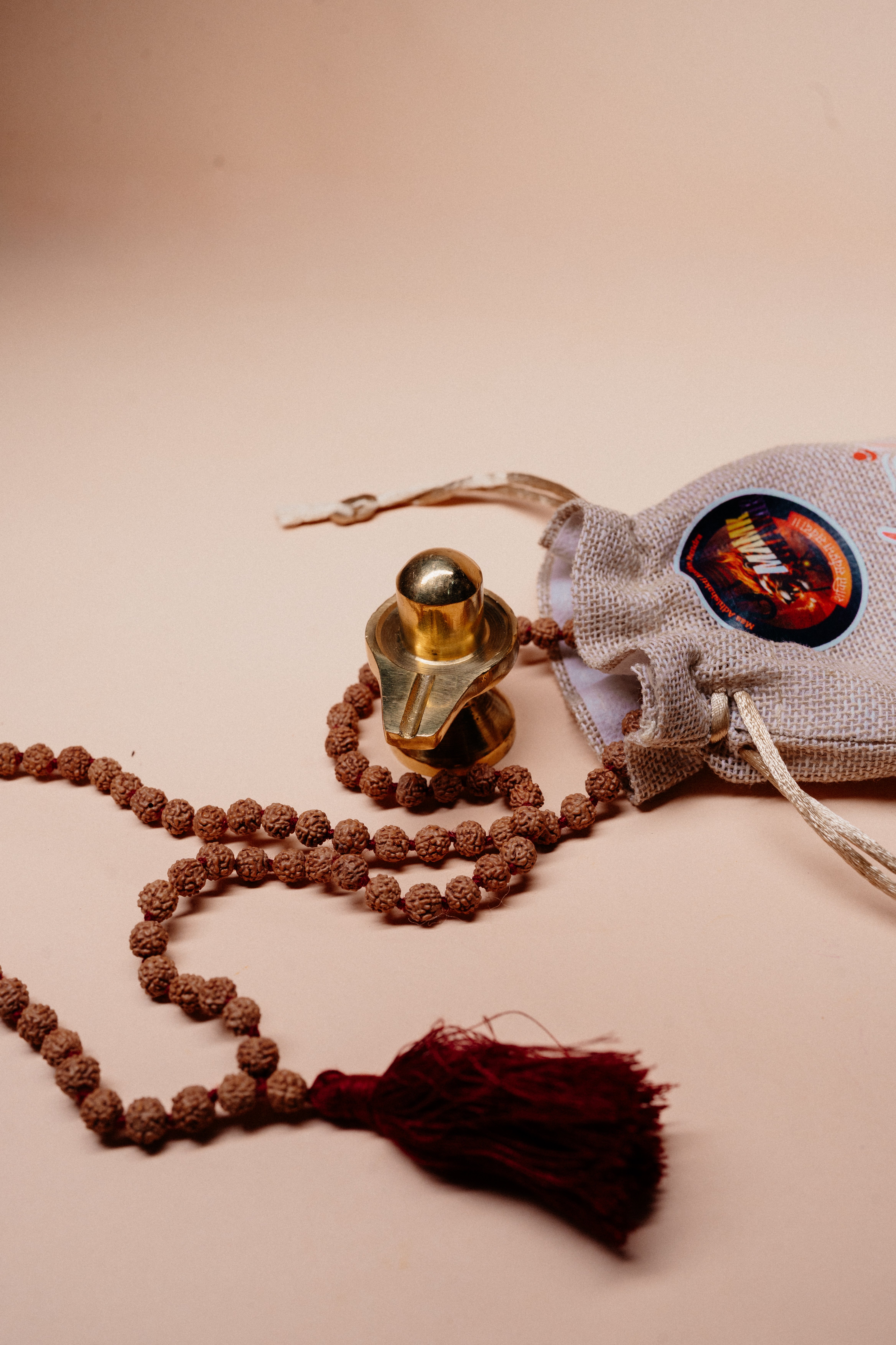Shiva Shakti Rudraksha Mala ( 108+1 )